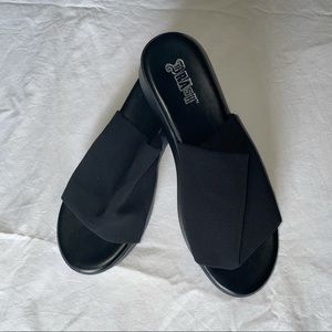 Platform Mule Sandals